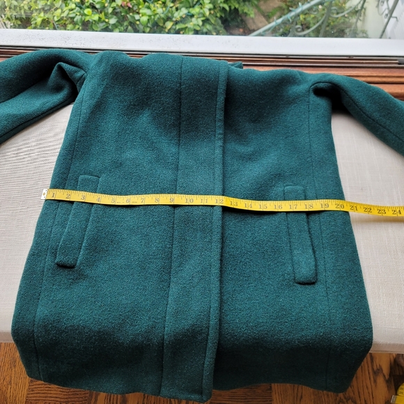 New! J. Crew size 6 Dark Forest Green City Coat NWT - Picture 4 of 10